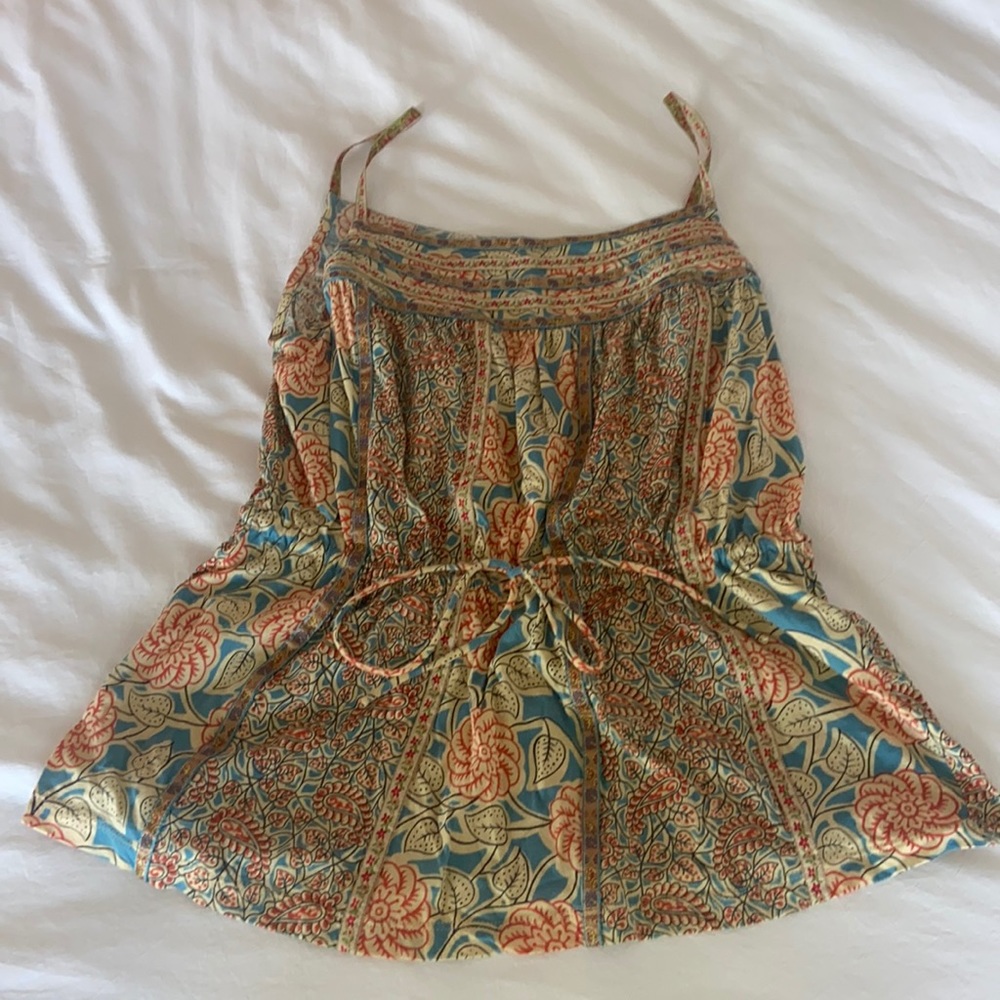 Sinched waist tank